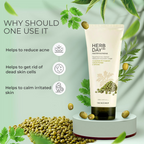 The Face Shop Herb Day 365 Master Blending Foaming Cleanser- Mungbean & Mugwort - Korean Skincare | Grocsy