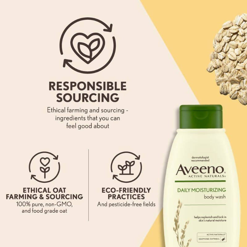 Aveeno Daily Moisturizing Body Wash | Grocsy