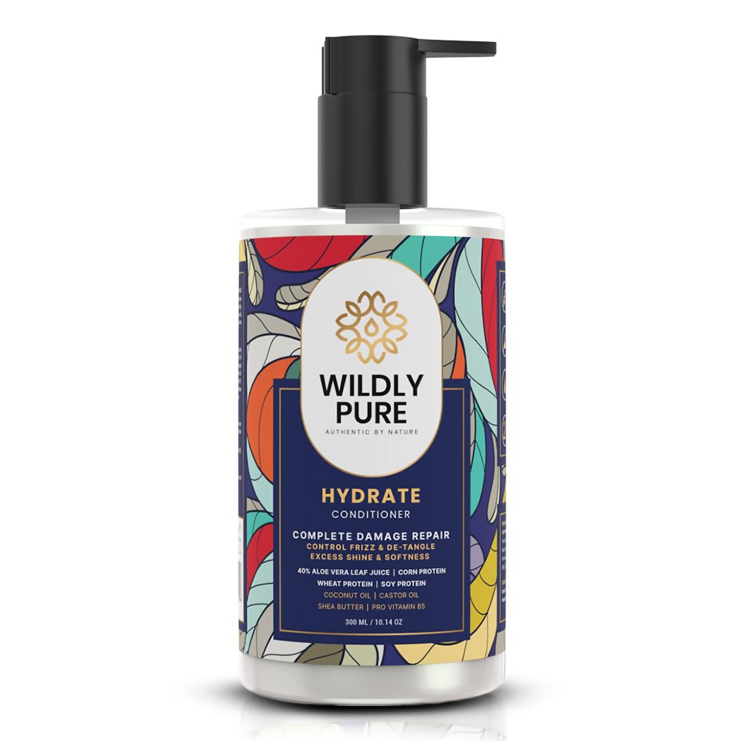 Wildly Pure Natural Conditioner for Dry & Frizzy Hair | Grocsy