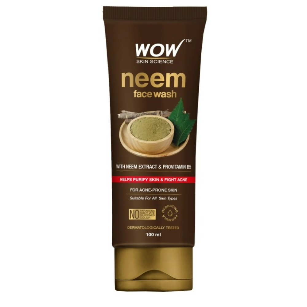 Wow Skin Science Anti-Acne Neem Face Wash | Grocsy