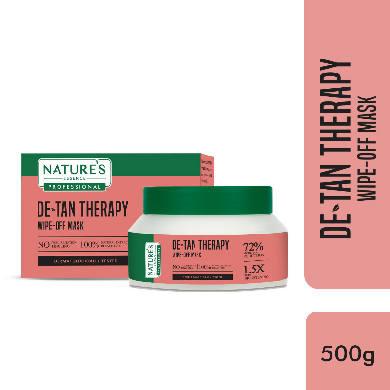 Nature's Essence Professional De-Tan Therapy Tan Removal Cream For Radiant Skin | Grocsy