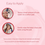 Babyorgano Ayurvedic Rose Water | Grocsy