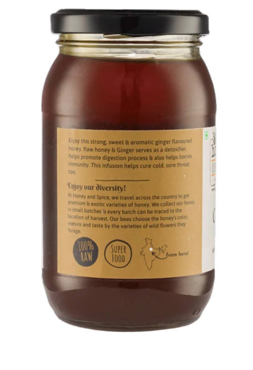 Honey and Spice Ginger Honey | Grocsy