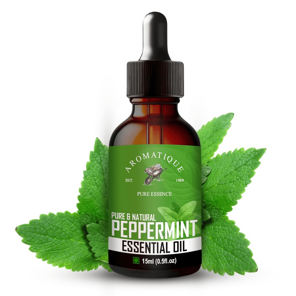 Aromatique Peppermint Essential Oil for Hair,Skin | Grocsy