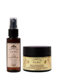 Kama Ayurveda Get The Glow Combo - Rose Water Toner & Kumkumadi Rejuvenating & Brightening Anti-Ageing Night Cream | Grocsy