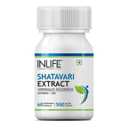 Inlife Shatavari Extract 500MG Capsules