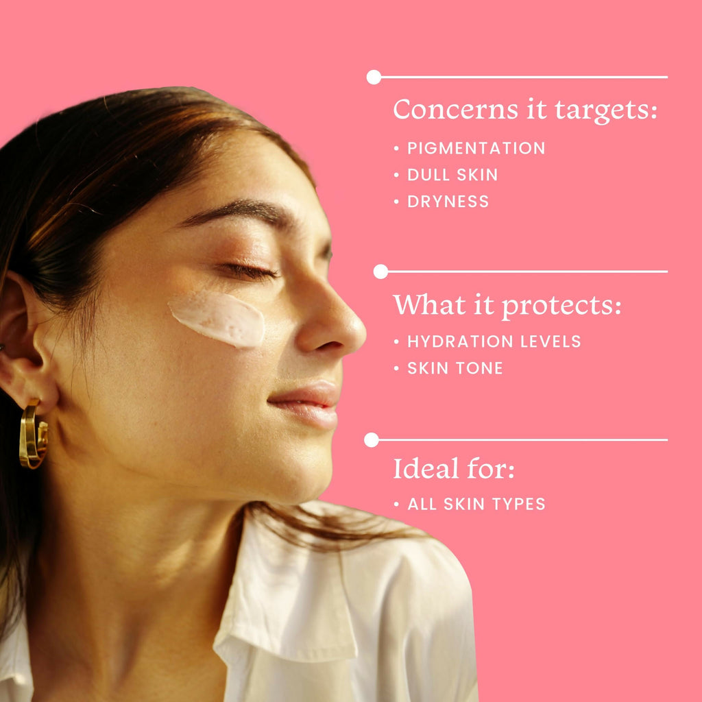 Foxtale Super Glow Moisturizer With Nano Vitamin C For Instant Brightening, Hydration & Glowing Skin, Reduces Dark Spots, Uneven Skin Tone, Pigmentation | Grocsy