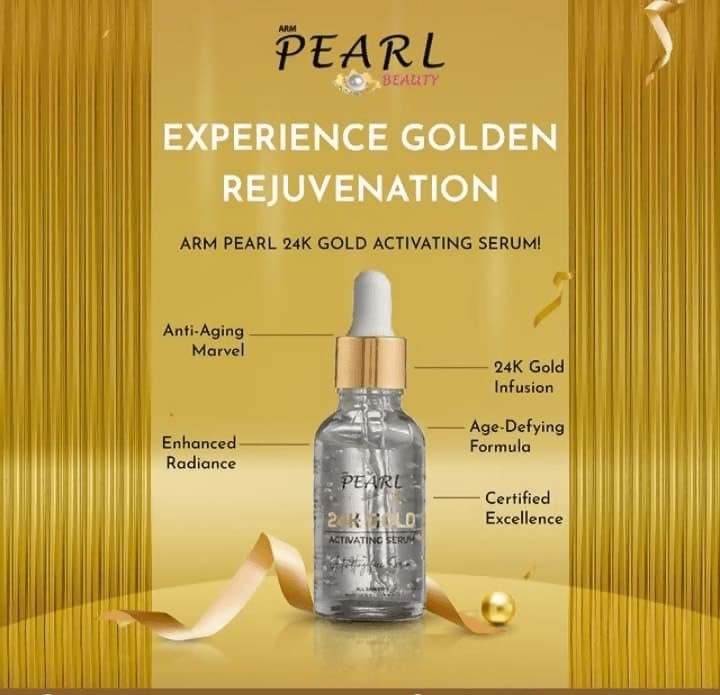 ARM Pearl Beauty 24K Gold Activating Serum | Grocsy