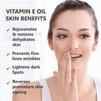 Skiura Nature Vitamin E Oil Pure & Natural | Grocsy