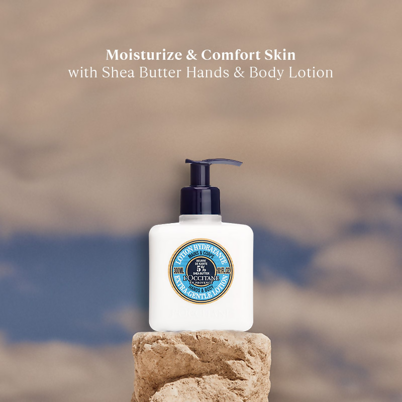 L'Occitane Shea Butter Hands & Body Extra-gentle Lotion | Grocsy