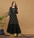 Joban Fashion Black Georgette Lehenga Set | Grocsy