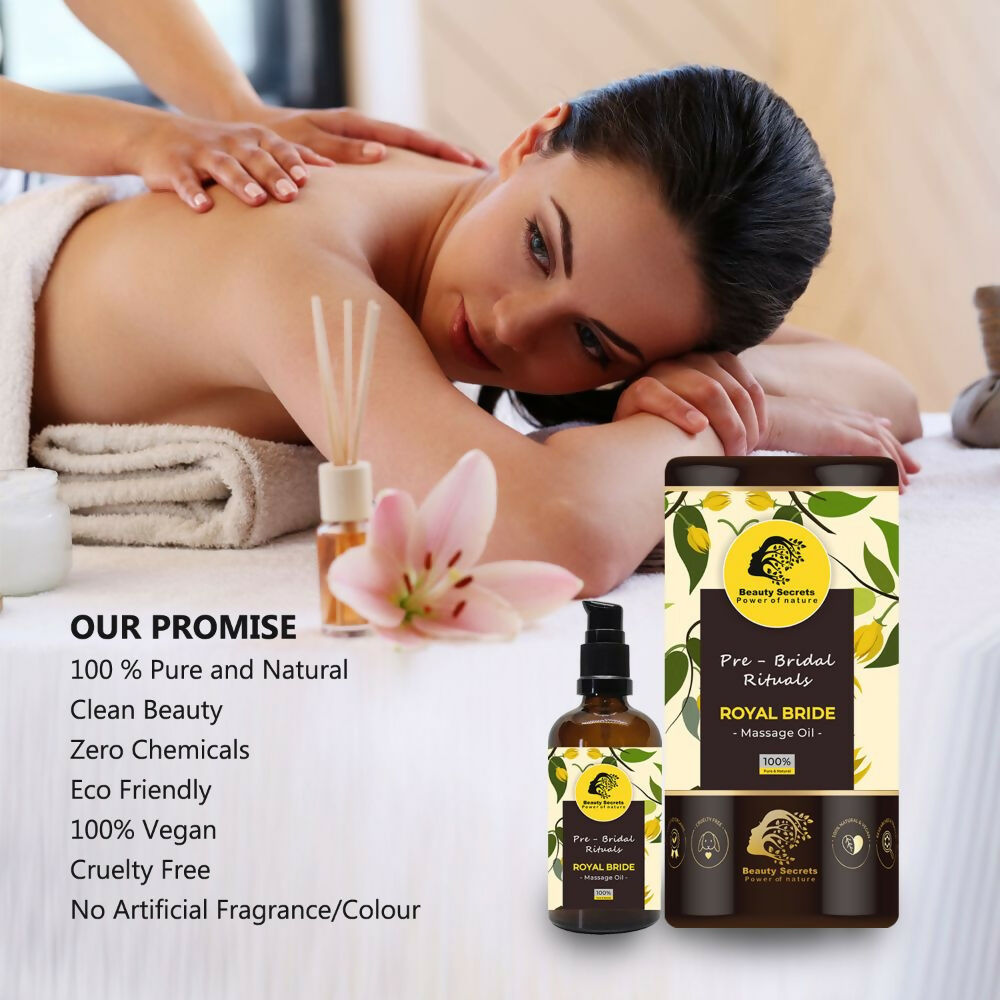 Beauty Secrets Royal Bride Body Massage Oil | Grocsy