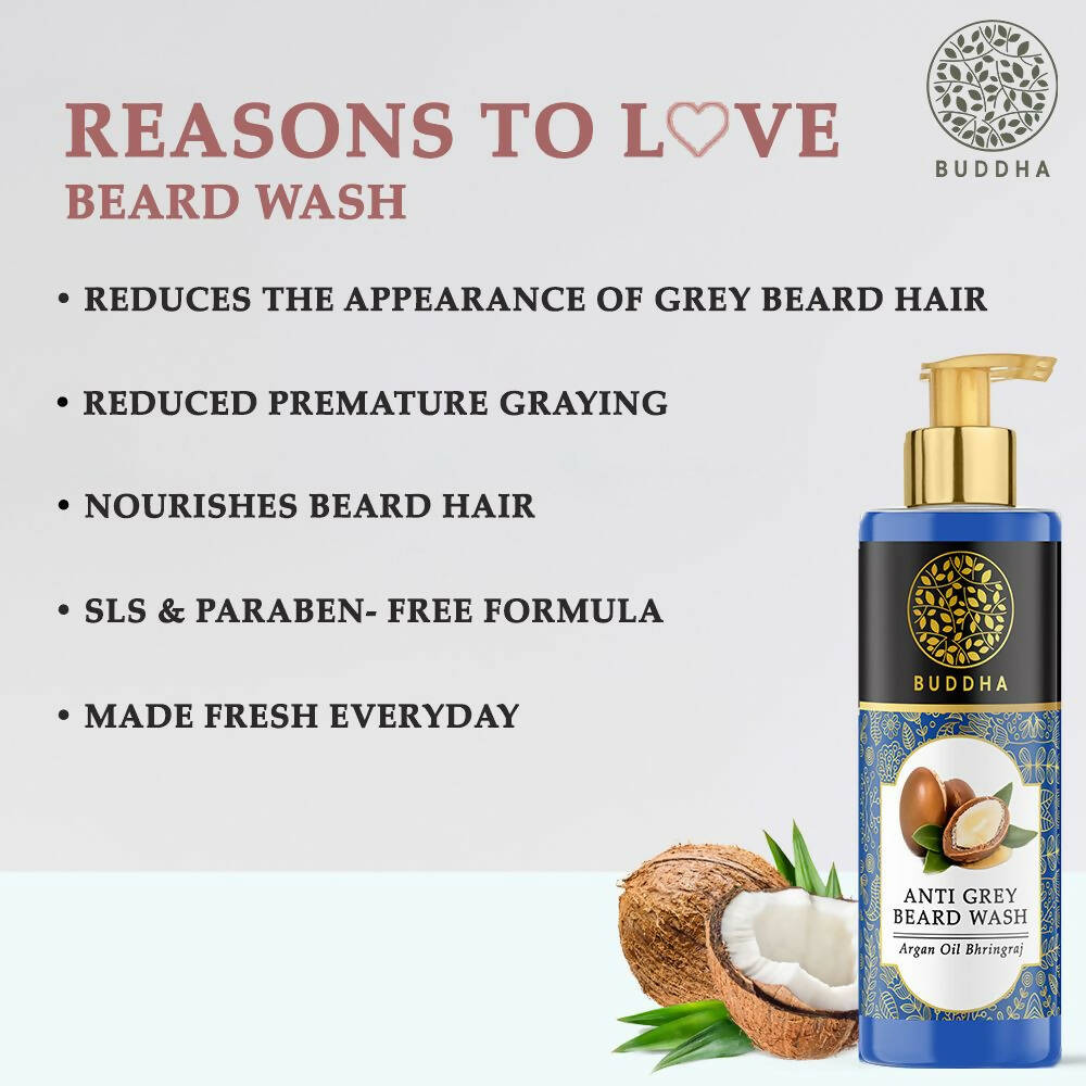 Buddha Natural Anti Grey Beard Wash | Grocsy