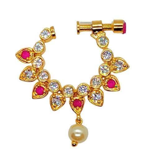 AD Ruby Nose Ring | Grocsy