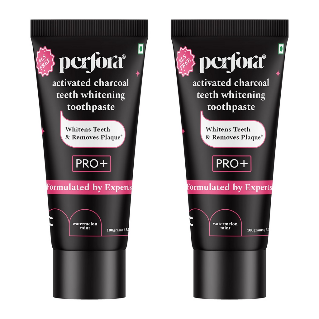 Perfora Activated Charcoal Whitening Toothpaste - Watermelon Mint | Grocsy