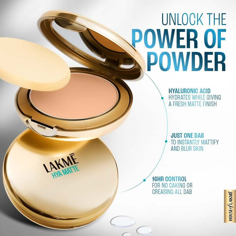 Lakme 9 To 5 Hya Matte Pressed Powder - Cinnamon | Grocsy