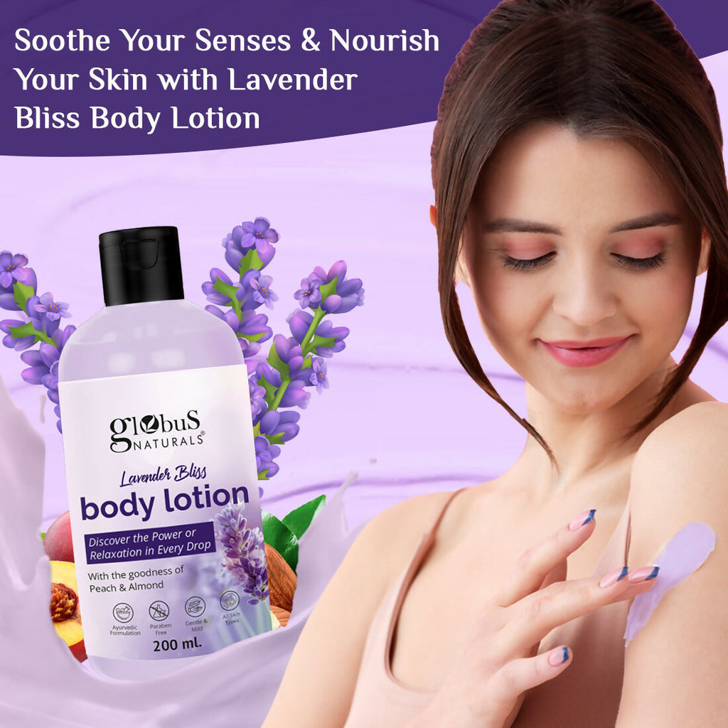 Globus Naturals Lavender Bliss Body Lotion | Grocsy