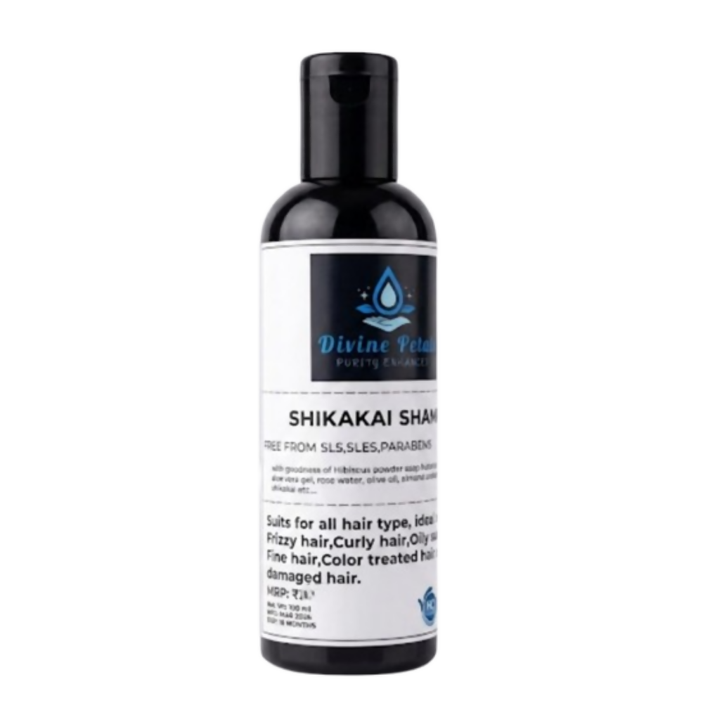 Divine Petals Shikakai Shampoo | Grocsy