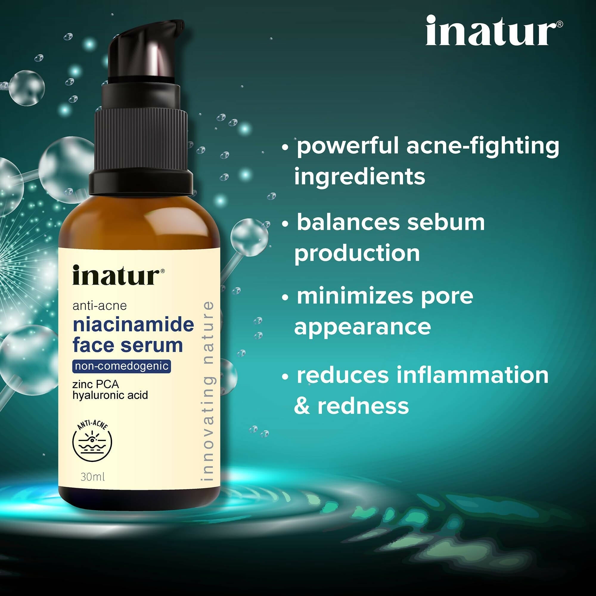 Inatur Niacinamide Face Serum | Grocsy