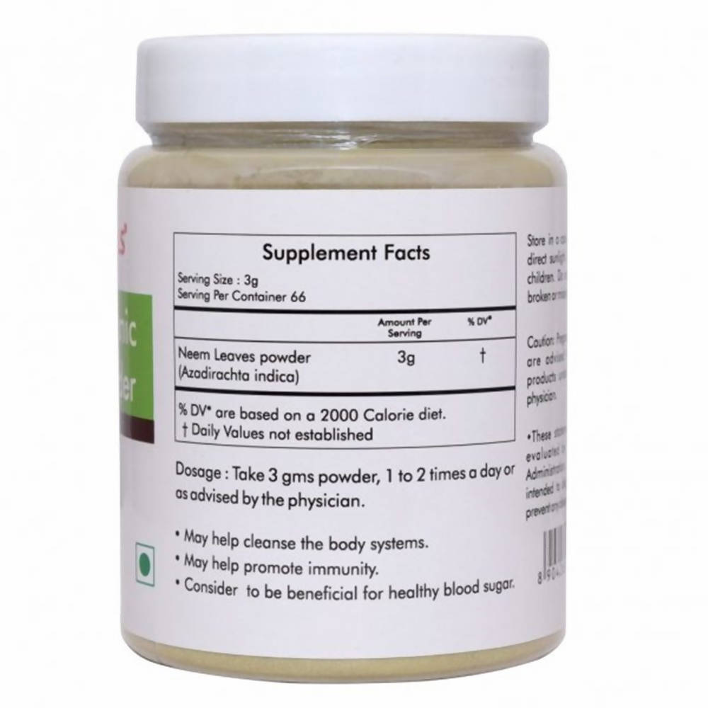 Herbal Hills Organic Neem Powder | Grocsy