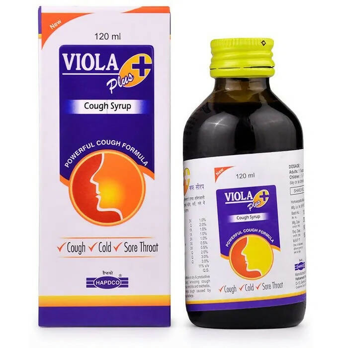 Hapdco Viola Plus Cough Syrup | Grocsy