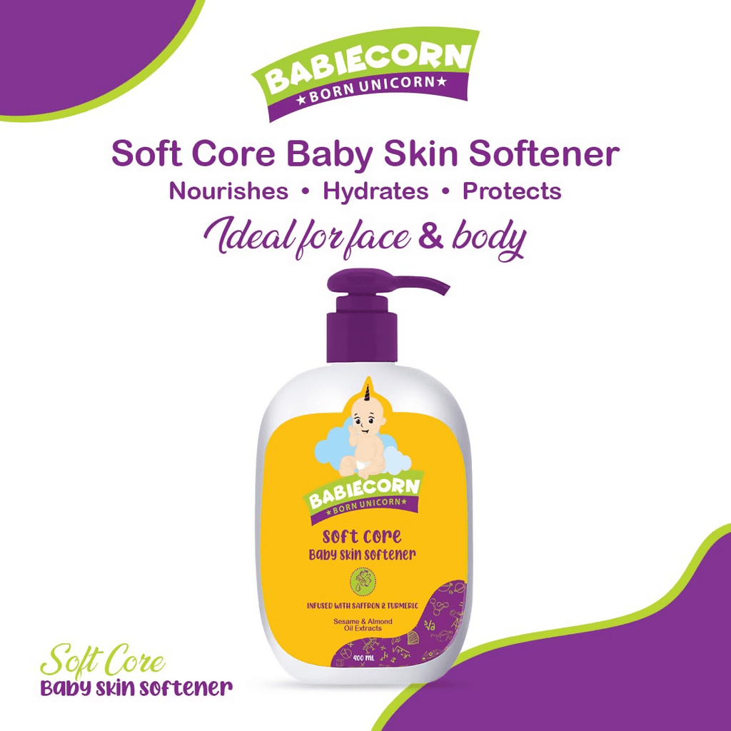 Babiecorn Soft Core Baby Skin Softener Baby Lotion | Grocsy