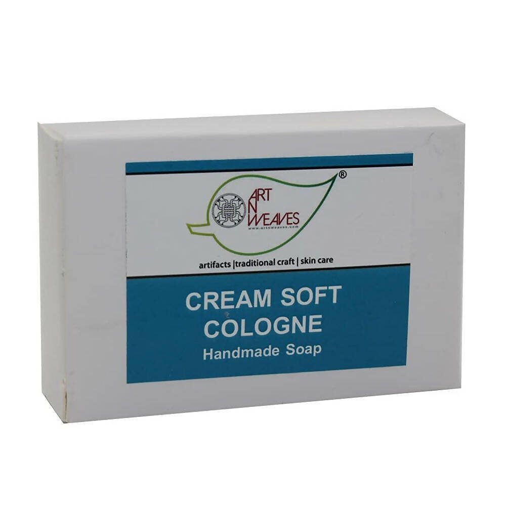 artNweaves Handmade Cream Soft Cologne Soap | Grocsy