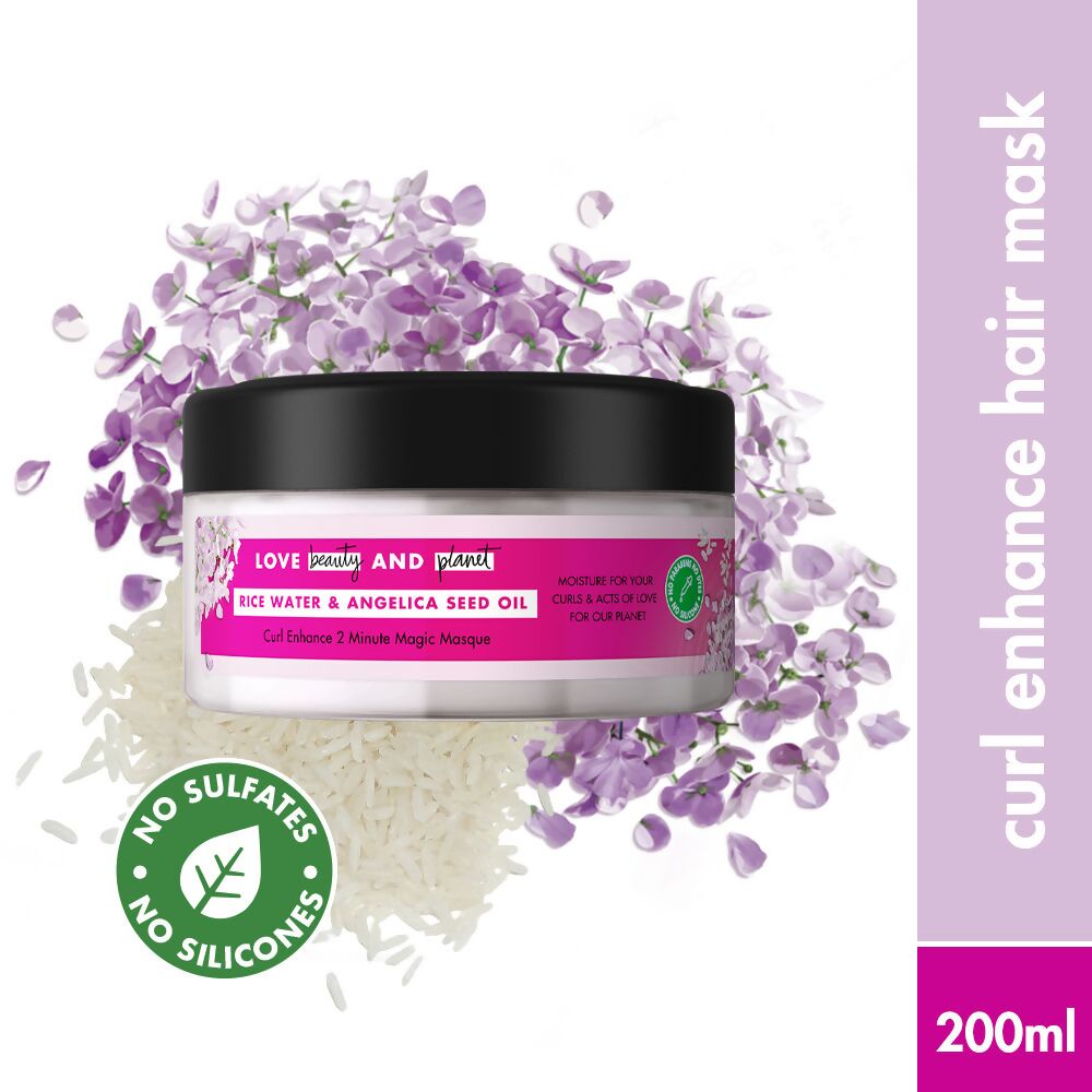 Love Beauty And Planet Rice Water & Angelica Seed Oil Hair Mask | Grocsy