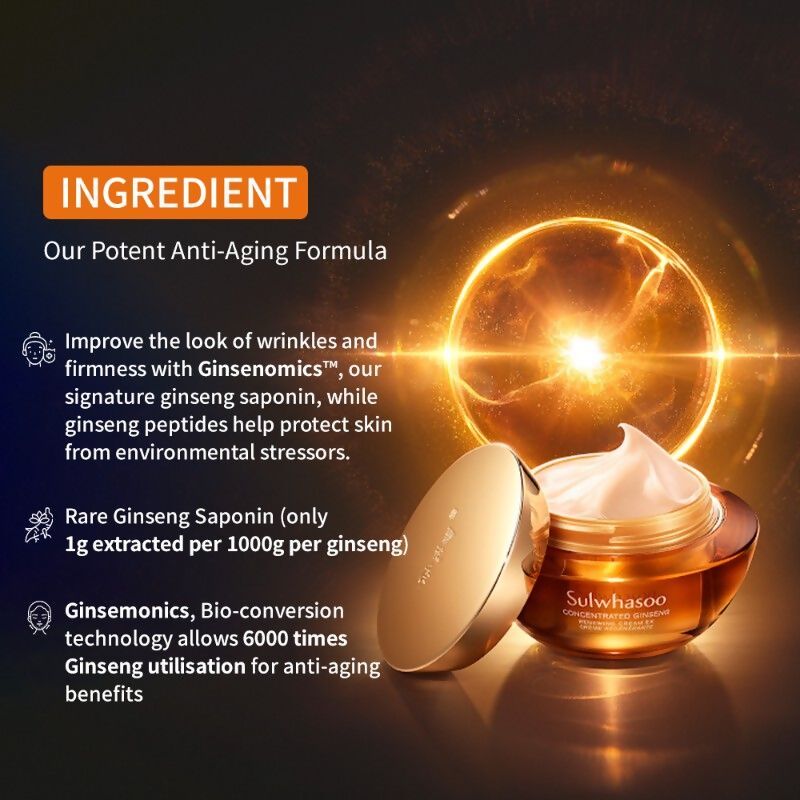 Sulwhasoo Concentrated Ginseng Renewing Cream | Grocsy