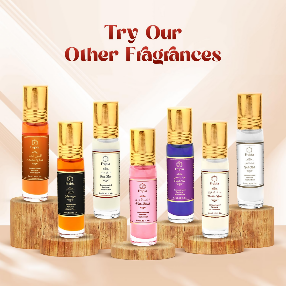 Frabia Vanilla Musk Perfume Oil Roll-On | Grocsy