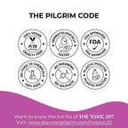 Pilgrim Spanish Lip Serum (Blueberry) with Roll-on For Visibly Plump Lips, Hydrating Lip Serum For Dark Lips | Grocsy