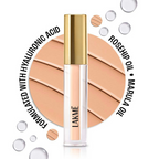 Lakme 9 To 5 Hya Matte Liquid Concealer - Ivory | Grocsy