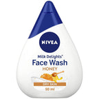 Nivea Milk Delights Face Wash - Honey | Grocsy