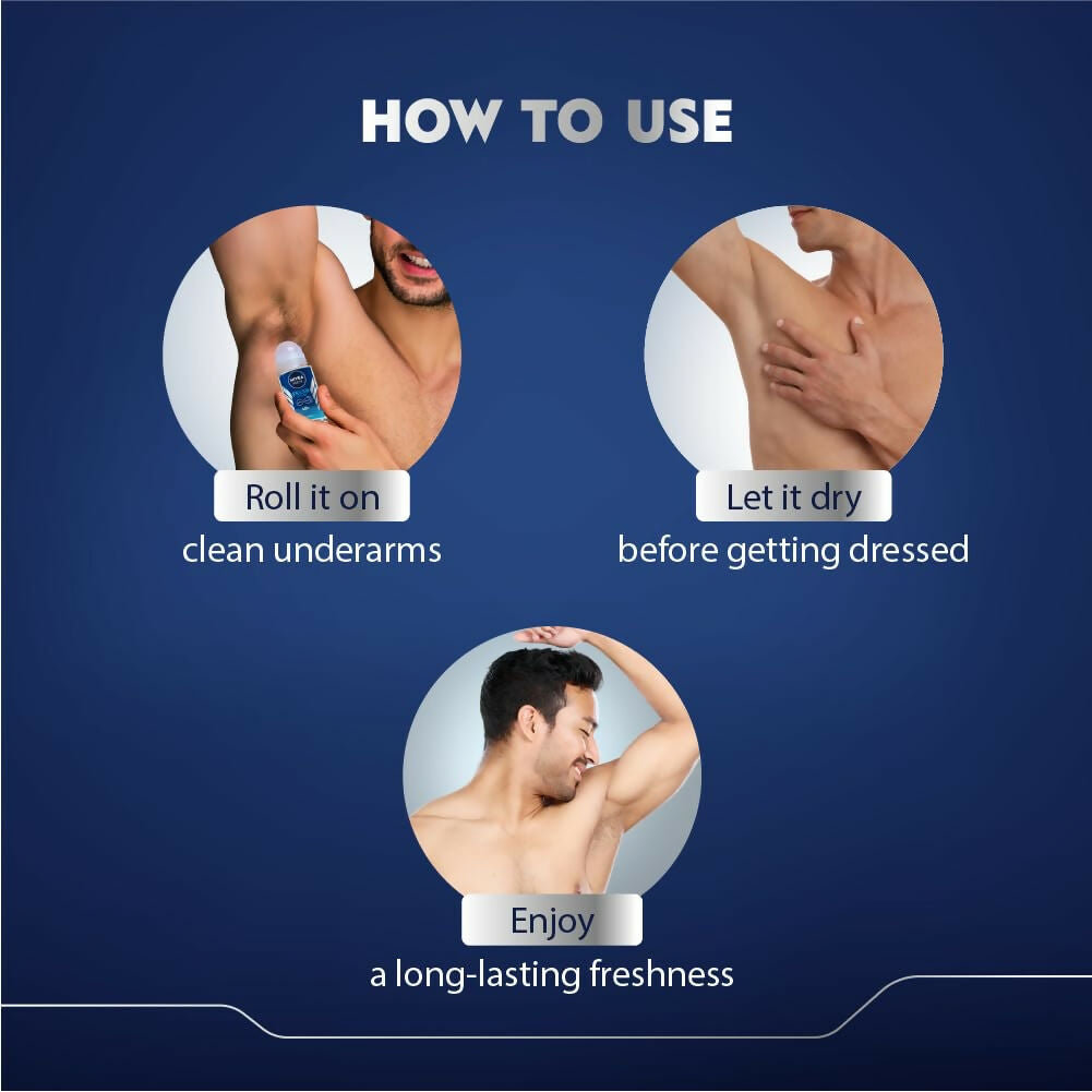Nivea Men Fresh Active Deo Roll On 48 H Freshness | Grocsy