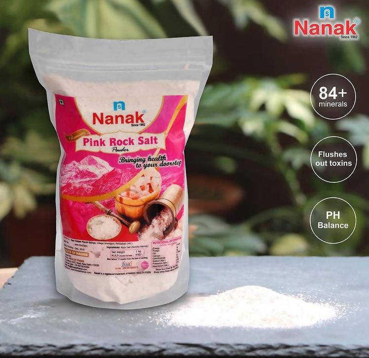 Nanak Himalayan Pink Rock Salt,1Kg | Grocsy