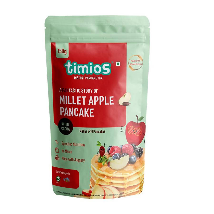 Timios Apple Millet Pancake with Cocoa | Grocsy