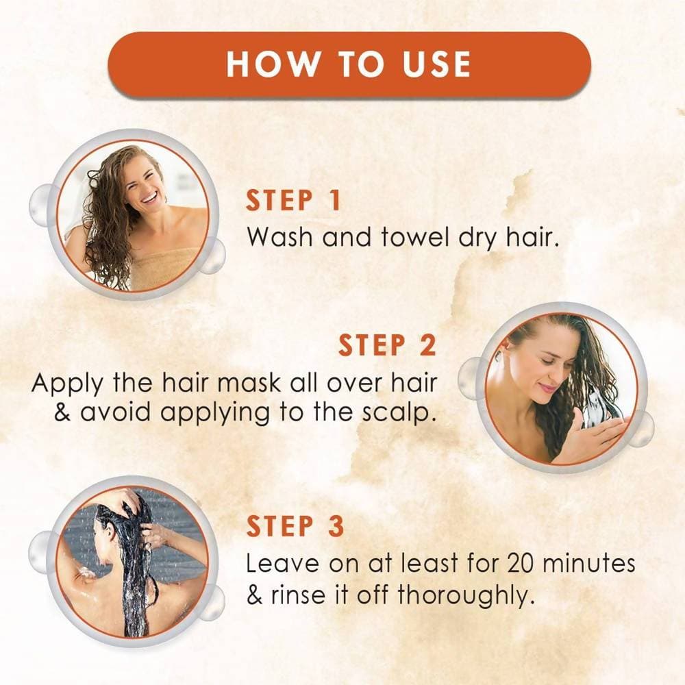 Wow Skin Science Rosebay Extract & Tea Tree Essential Oil Anti-Dandruff Hair Mask | Grocsy