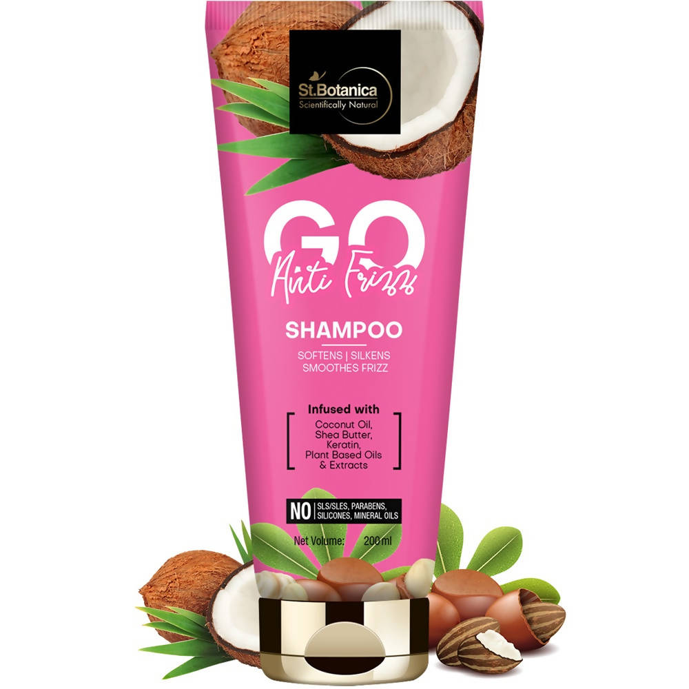St.Botanica Go Anti Frizz Shampoo And Conditioner Combo | Grocsy