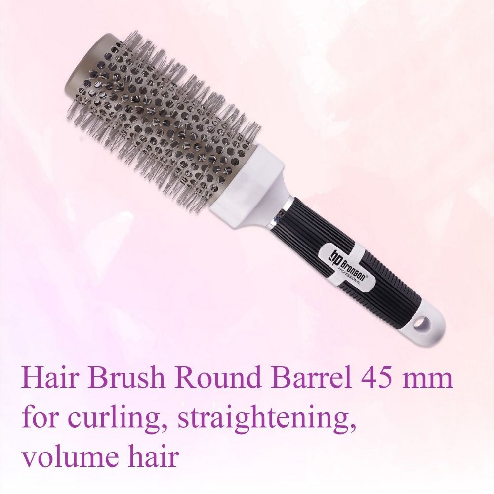 Bronson Professional Blow Dry Hair Brush Round Barrel - 45mm | Grocsy