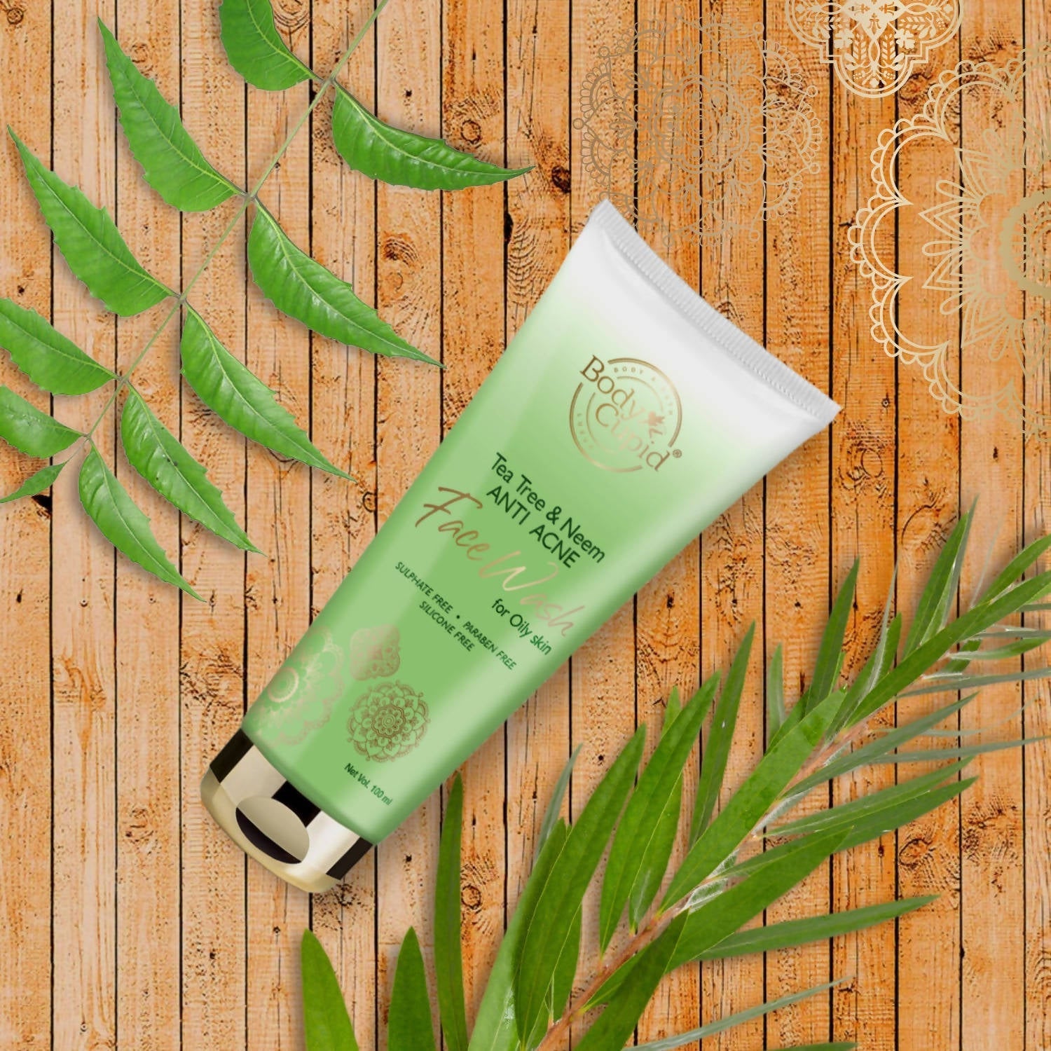 Body Cupid Tea Tree & Neem Anti Acne Face Wash | Grocsy