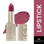 Swiss Beauty Select Creme Touch Hydrating Lipstick - 3 Precious Pink | Grocsy