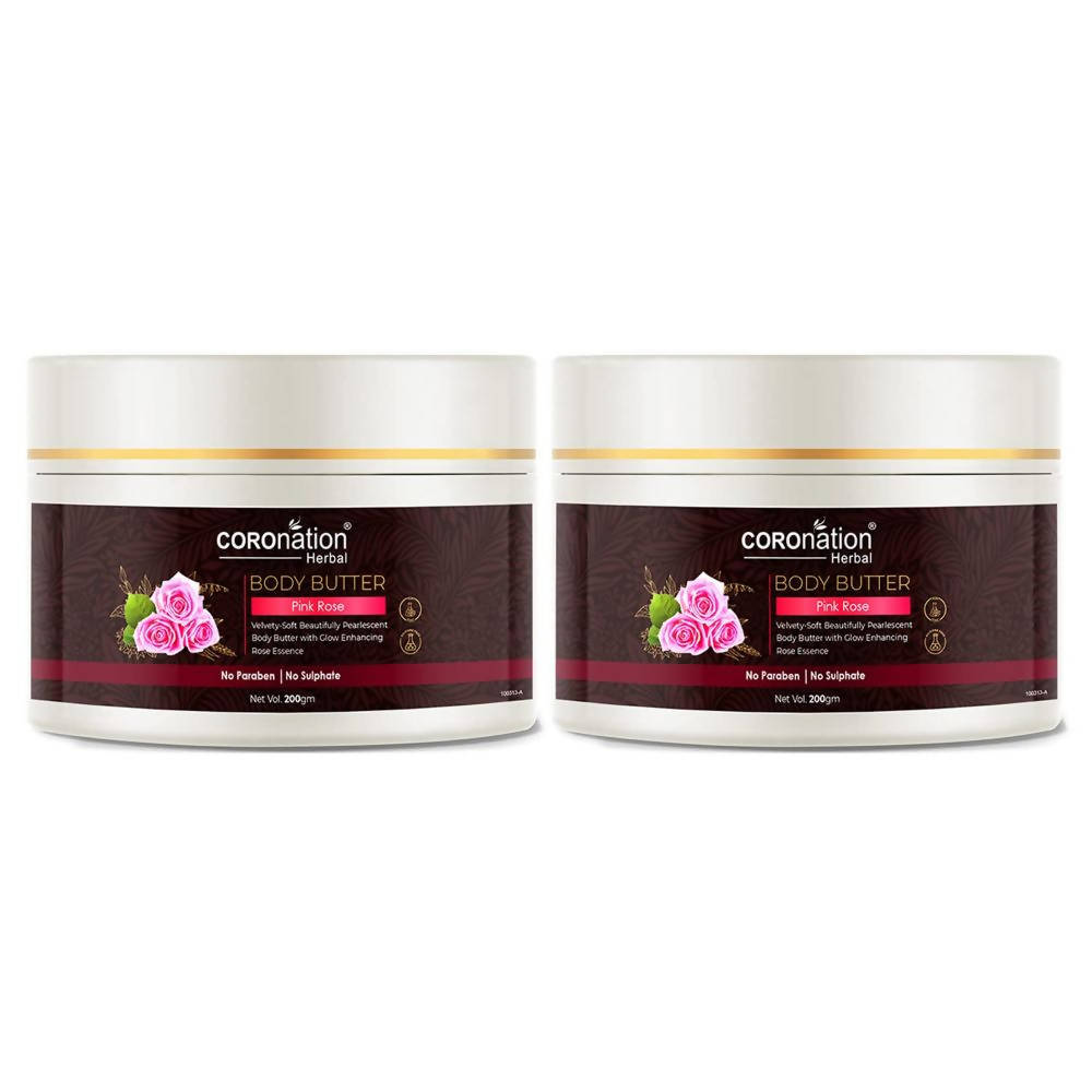 Coronation Herbal Pink Rose Body Butter | Grocsy
