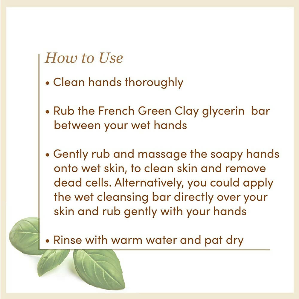 The Earth Reserve Neem Leaves & Basil Blend Soap | Grocsy