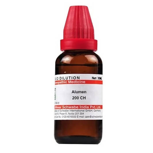 Dr. Willmar Schwabe India Alumen Dilution | Grocsy