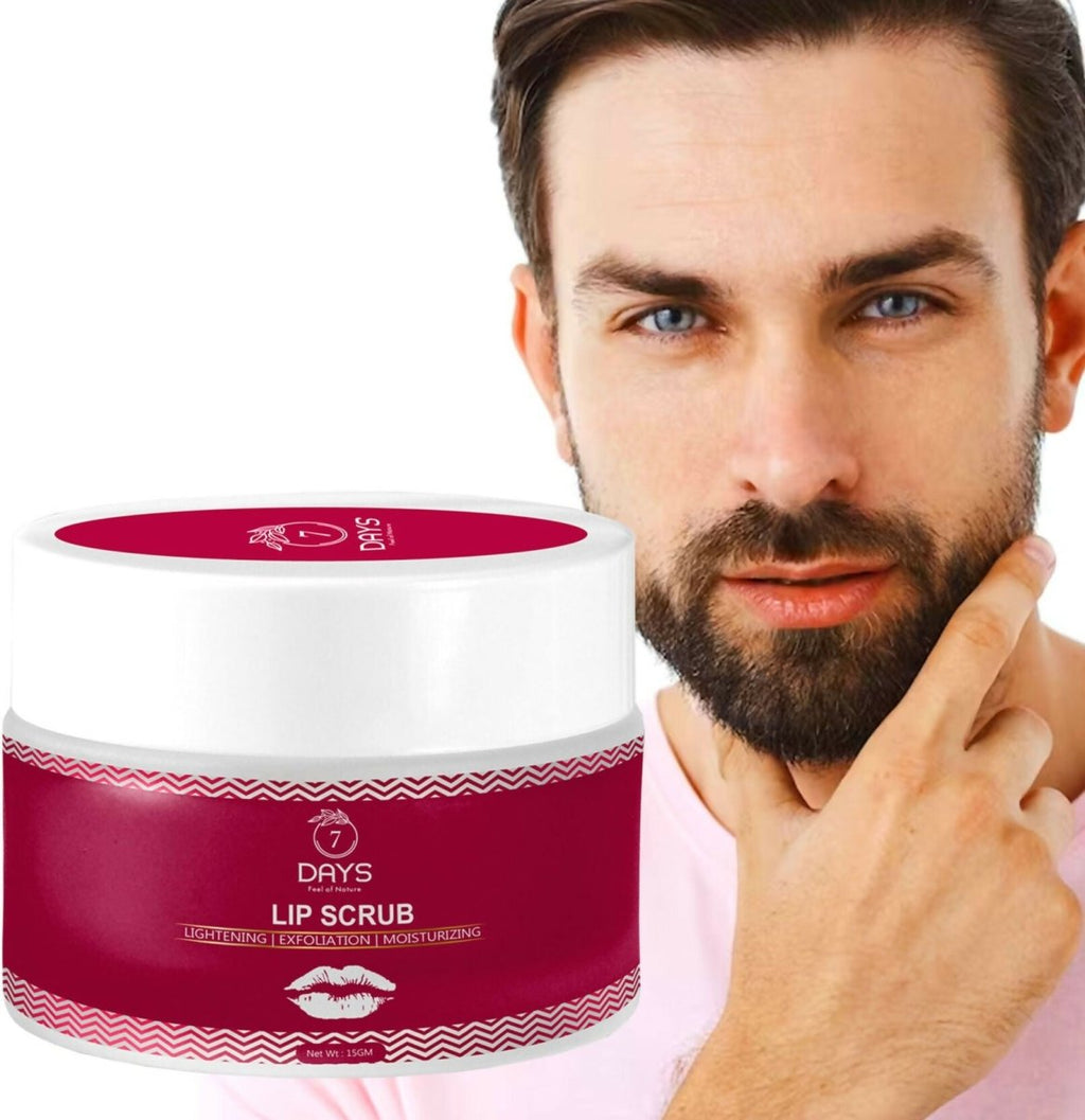 7 Days Organic Beetroot Lightening Balm for Dark, Chapped & Pigmented Lips Scrub | Grocsy