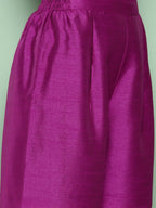 Ahalyaa Women's Traditional Wear Co-ods - Purple | Grocsy