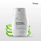 Traya Ketoconazole Shampoo BP 2% with Ichthammol & Aloe Vera | Grocsy