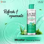 Lacto Calamine Micellar Cleansing Water,Removes Makeup & Clears Skin | Grocsy