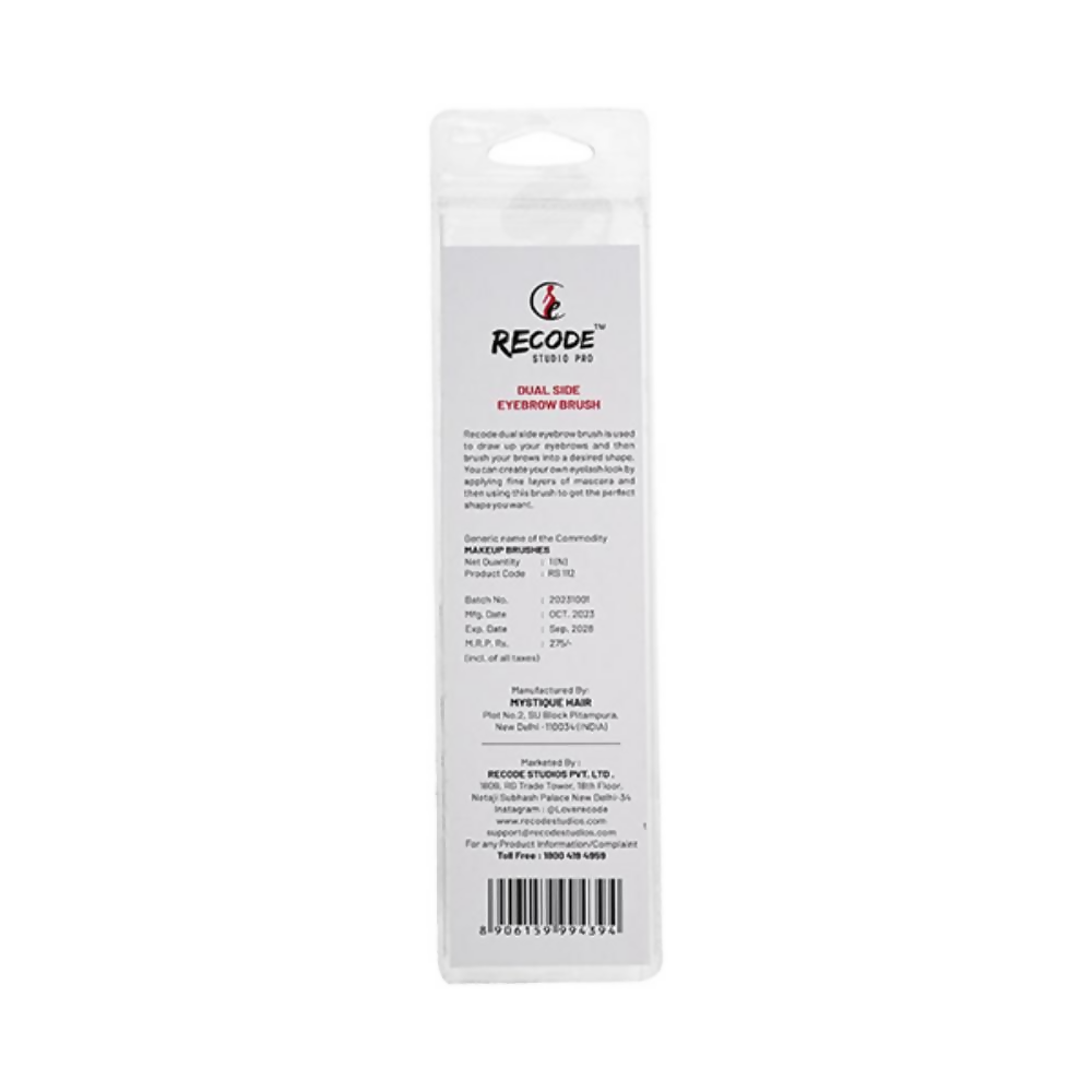 Recode Dual Side Eyebrow Brush - RS 112 | Grocsy