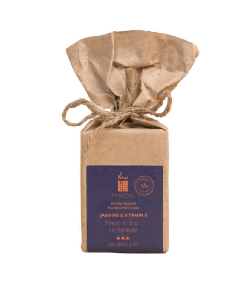 Isha Life Jasmine & Vitamin E Soap | Grocsy
